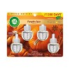 Air Wick Plug-in Scented Oil Air Freshener Refills - Pumpkin Spice - 4pk - 2 of 4