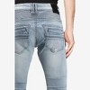RAW X Men's Stretch Moto Denim Jeans(plus size pants in available) - 4 of 4
