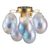 Artcraft Lighting Globo 4 - Light Semi-Flush Mount in  Brass - 3 of 3
