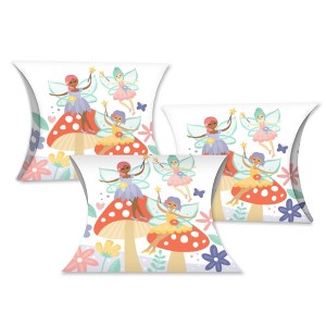 Big Dot of Happiness Let's Be Fairies - Favor Gift Boxes - Fairy Garden Birthday Party Petite Pillow Boxes - Set of 20 - 1 of 4