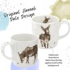 Royal Worcester Wrendale Designs 14 oz Mug, Gentle Jack - Fine Bone China with Donkey Motif - Woodland Themed Tea Mug for Cozy Cottagecore Homes - 3 of 4