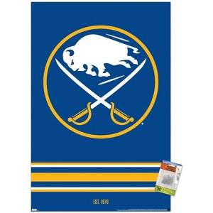 Trends International NHL Buffalo Sabres - Logo 21 Unframed Wall Poster Prints - 1 of 4
