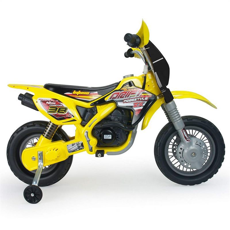 Injusa Motocross Drift ZX Kids Dirt Bike 12v, 3 of 6