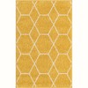 Unique Loom Trellis Frieze Geometric Trellis Indoor Woven Area Rug - 2 of 4