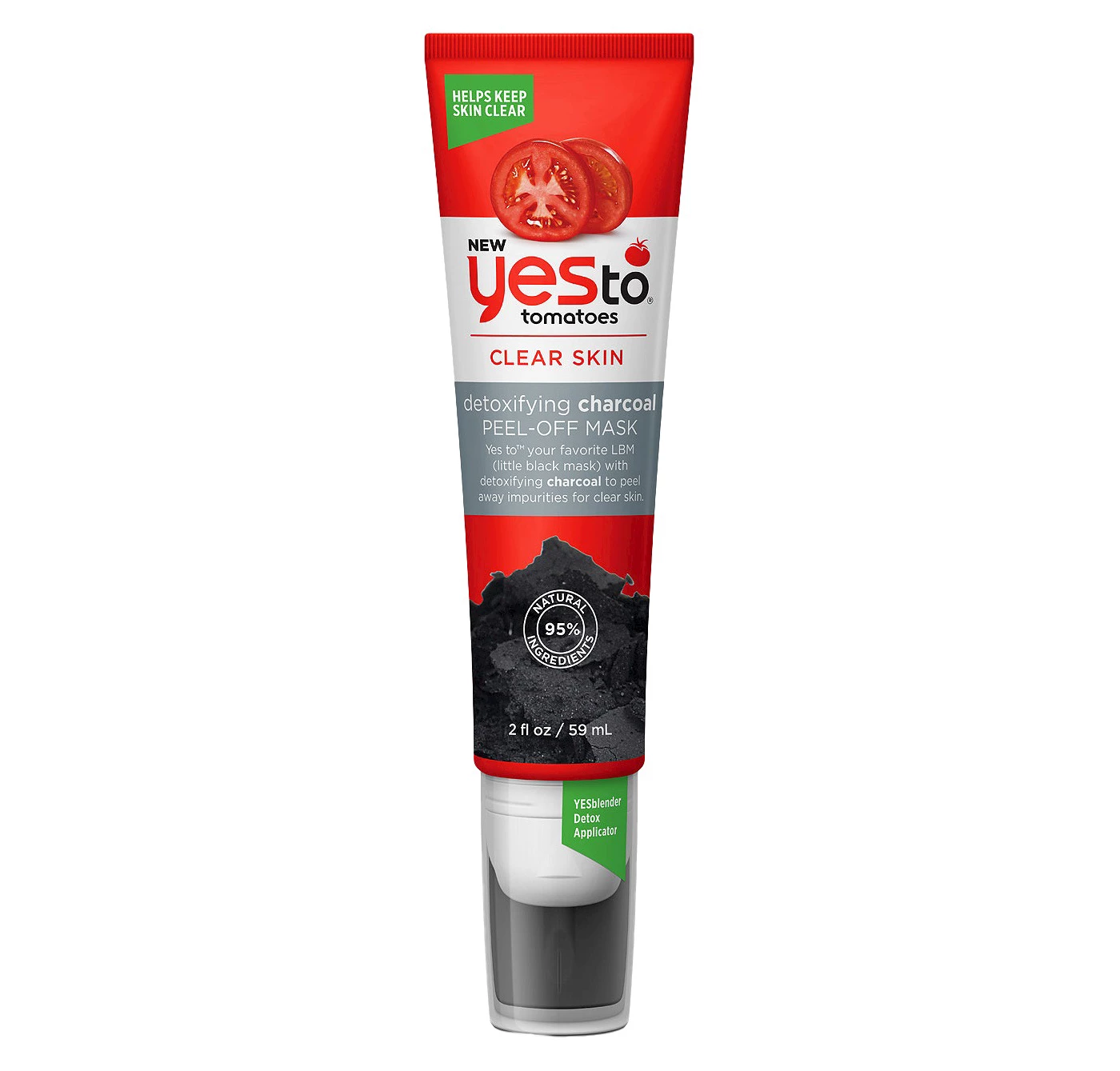 Yes To Tomatoes Charcoal Peel Mask - 2oz