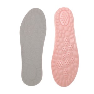 Unique Bargains 6D Height Increase Shoe Inserts Fit Shoe Pink Gray 1 Pair - 1 of 4