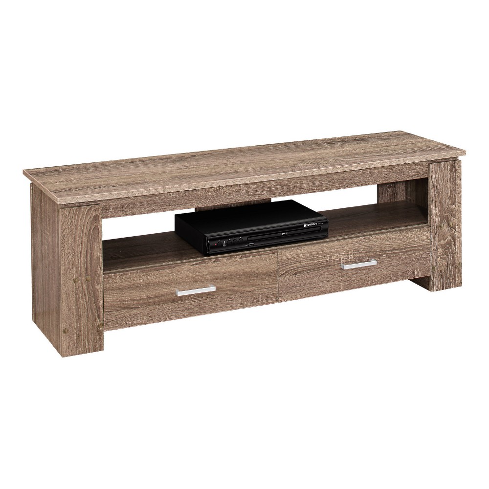 Photos - Mount/Stand Monarch 2 Drawers TV Stand for TVs up to 47" Dark Taupe - EveryRoom 