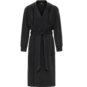 ADR Mens French Terry Sweatshirt Hooded Robe, Long Hoodie - 1 of 4