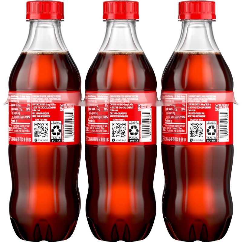 Coca-Cola - 6pk/16.9 fl oz Bottles, 4 of 12