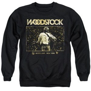 Men's Woodstock White Lake Crowd Crewneck Sweatshirt - 1 of 4
