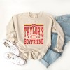 Simply Sage Market Women's Graphic Sweatshirt Go Taylor's Boyfriend Football - image 3 of 3