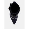 Punk Nomad Harness Detail Lace Up Boots - 4 of 4