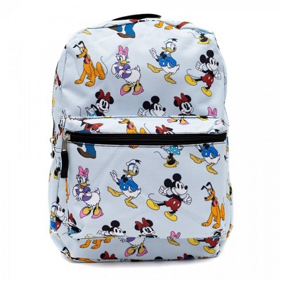 Disney Mickey and Friends All Over Print 16 Backpack