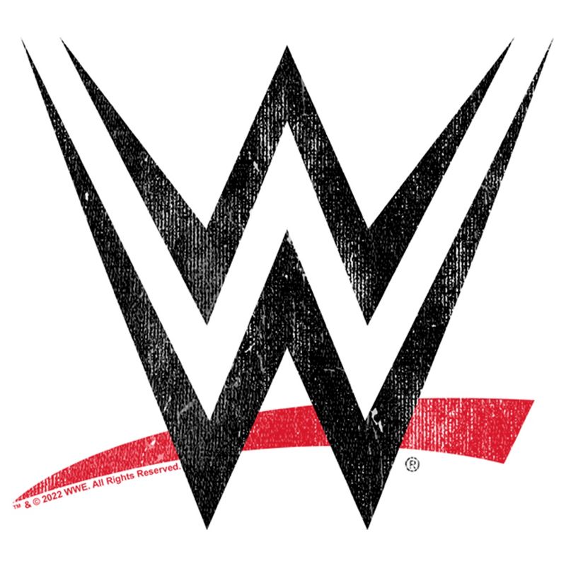 Women's WWE Classic Black Logo T-Shirt, 2 of 5
