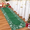 Christmas Area Rugs for Living Room Bedroom Scalloped Edge Xmas Festive Winter Decor Rug Soft Low Pile Non-Slip Rug - 2 of 4