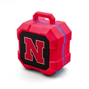 NCAA Nebraska Cornhuskers LED Shock Box Bluetooth Speaker - 1 of 3