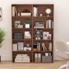 Tangkula 1/2 PCS 5-Tier Freestanding Open Bookshelf w/2 Anti-tipping Devices for Living Room - 2 of 4