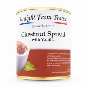 Straight from France Gourmet Chestnut Spread with Vanilla, Low in Fat and Cholesterol, Great in Pudding and Ice Cream - 1 of 4