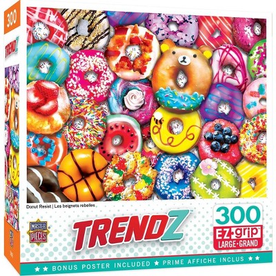 MasterPieces Inc Donut Resist 300 Piece Large EZ Grip Jigsaw Puzzle