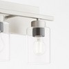 Quorum Lighting Carter 3 - Light Vanity in  Satin Nickel - 2 of 4