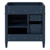 NicBex Bathroom Vanity with Sink/without Sink,Modern Bathroom Sink Vanity with 2 Drawers,30 inch Bathroom Sink Cabinet,Gray/Green/Blue/Black - 4 of 4