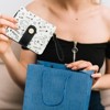 FATMOON Women’s Cat Pattern Wallet - Stylish,Easy to Use & Multifunctional Credit Card Holder with ID Window for Travel,Daily Use - 2 of 4