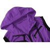 Lars Amadeus Men's Sleeveless Regular Fit Zipper Drawstring Hooded Vest Jacket - 4 of 4