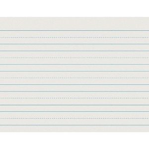 School Smart Skip-A-Line Ruled Writing Paper, 1 Inch Ruled Long Way, 10-1/2 x 8 Inches, 500 Sheets - 1 of 4