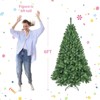 6/7FT PVC Christmas Tree with 380 WiFi Music Sync LED Lights ¨C App Control, 1339 Tips, Hinged Branches, Dual-Color Effects, Metal Stand - 3 of 4