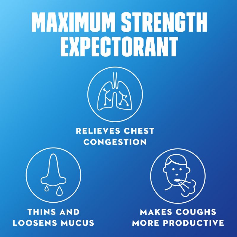  Mucinex Max Strength 12Hour Chest Congestion Medicine - Tablets, 5 of 16