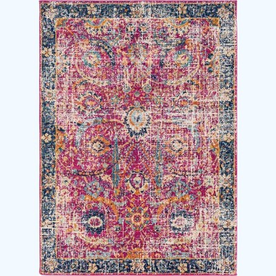 Mark & Day Isabella 5'3"x7'3" Rectangle Woven Indoor Area Rugs Burgundy