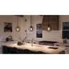 Urban Ambiance Luxury Vintage Pendant,  14"H x 12"W,  Charcoal Finish, UHP2214 - 2 of 4