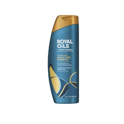 Royal Oils by Head & Shoulders Moisture Boost Scalp Care Shampoo for Natural, Coily and Curly Hair - 13.5 fl oz