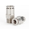 PC4-M5 LAIZE Nickel Plated Copper Male Thread Straight Pneumatic Quick Connector - 2 of 4