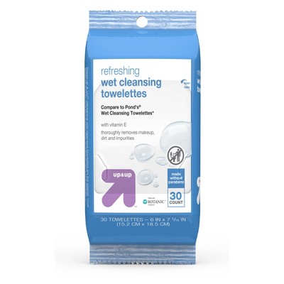 Makeup Remover Cleansing Towelettes - 30ct - up & up™