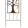 Set of 2 Red Iron Tree Screens 47.5"H Elegant Outdoor Indoor Divider With Bird Accents By Melrose - 3 of 3