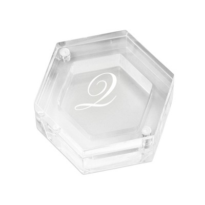 Personalization Mall Classic Celebrations Personalized Acrylic Ring Box