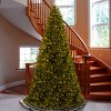 16' Prelit  North Valley Spruce Artificial Christmas Tree White Lights - National Tree Company - 2 of 4