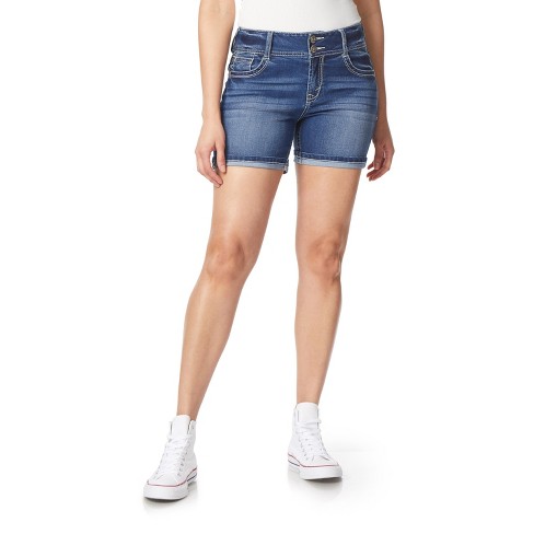 Juniors bermuda jean shorts online