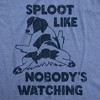 Mens Funny T Shirts Sploot Like Nobodys Watching Sarcastic Puppy Graphic Novelty Tee for Men - Crazy Dog Men's T Shirt For Dog Lovers - 2 of 4