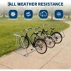 COZONY Freestanding Floor Bike Rack,Multi-Sided Bicycle Parking Stand for Garage Yard Outdoor Storage - 4 of 4