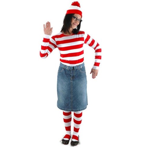 Elope Where's Waldo Wenda Costume Kit Adult - image 1 of 1