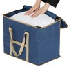 REGALWOVEN Foldable Organizer Zipper Storage Bags with Handles - 4 of 4