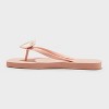 Women's Heart Thong Flip Flop Sandals - Shade & Shore™ Roseanne Blush - image 2 of 4