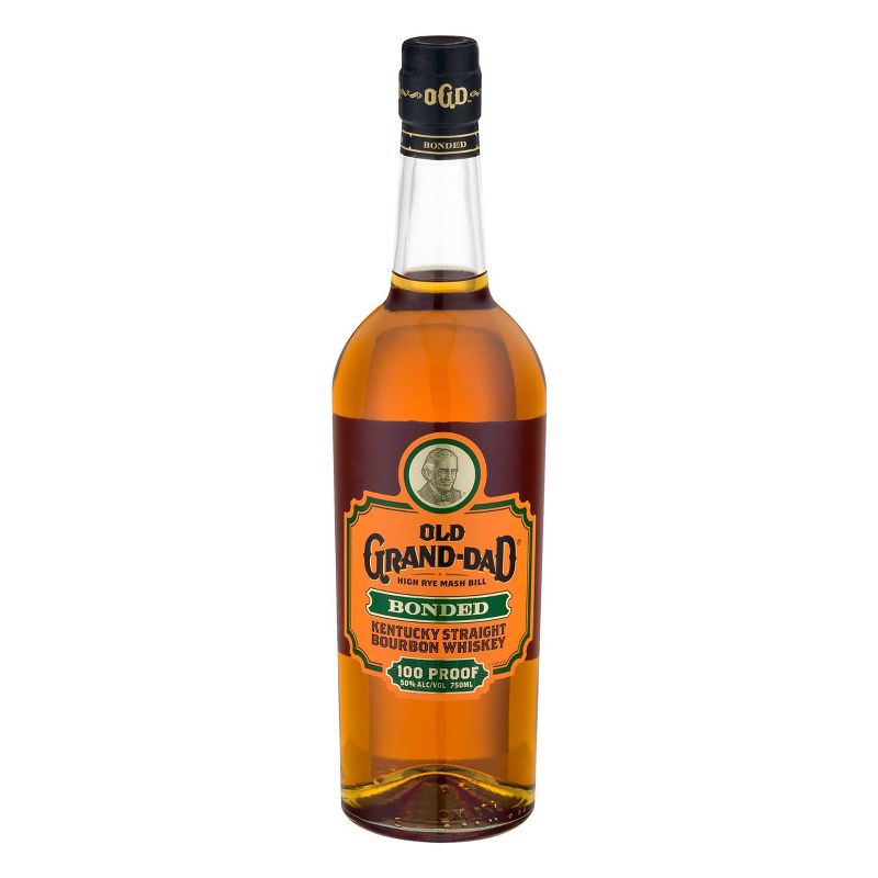 Old Grand Dad 100P Bonded Bourbon Whiskey - 750ml Bottle, 2 of 6