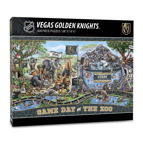 Nhl Vegas Golden Knights Game Day At The Zoo Puzzle - 500pc : Target