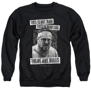 The Big Lebowski There Are Rules Adult Crewneck Sweatshirt - 1 of 4