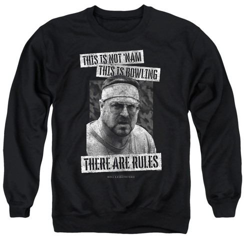 The Big Lebowski There Are Rules Unisex Adult Crewneck Sweatshirt - image 1 of 4