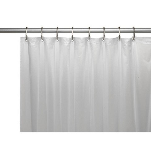   Basics 8-Gauge PEVA Shower Curtain or Liner