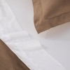 Egyptian Cotton 400 Thread Count Solid Duvet Cover Set by Blue Nile Mills - 3 of 4